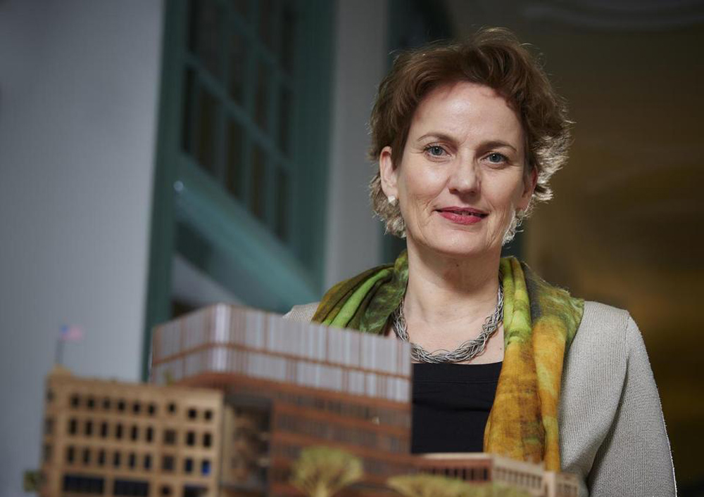 06 01 2014 Architect Francine Houben envisions building as a symbol